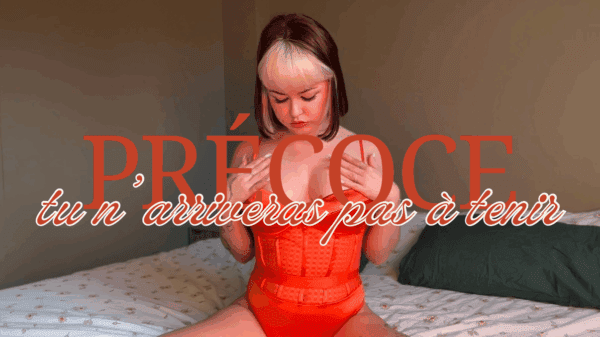 Tu n'arriveras pas à tenir, précoce ! 🤭