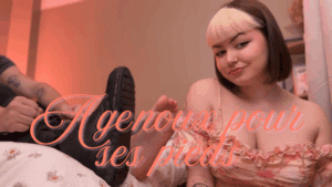 A genoux pour ses pieds